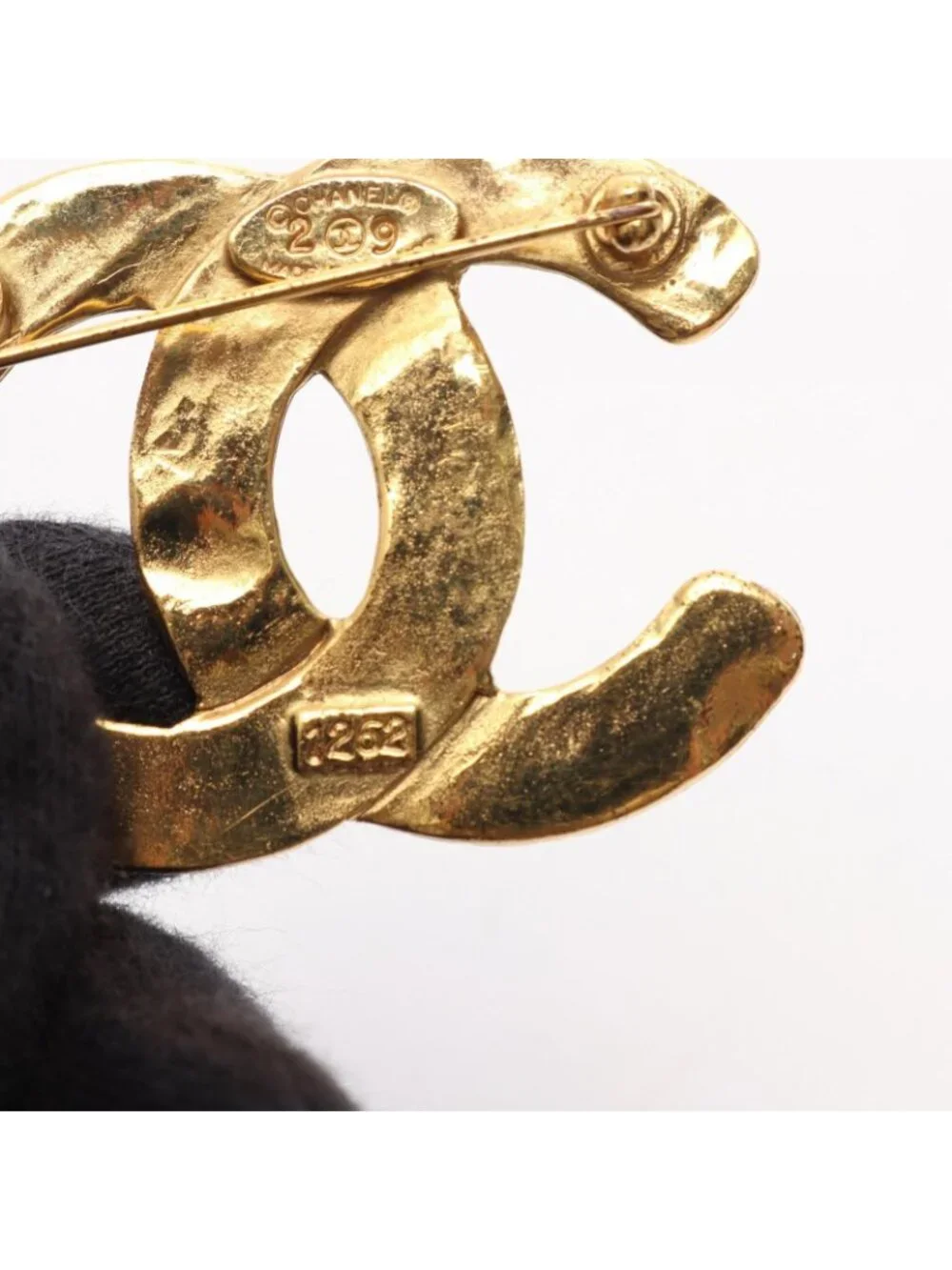 Chanel Brooch CC Logo